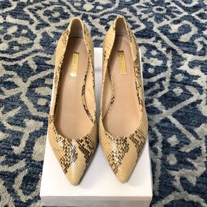 Louise et Cie snake skin heels